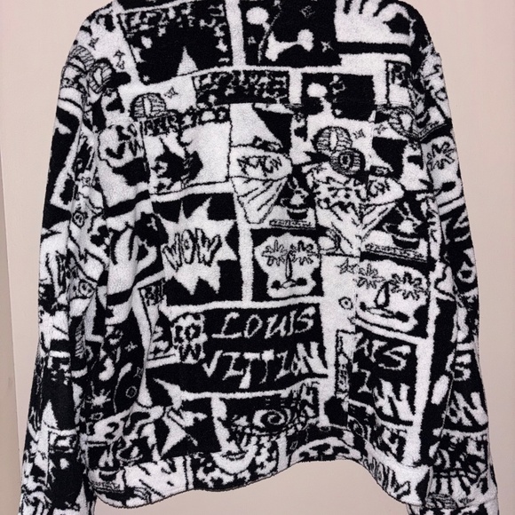 Louis Vuitton LV Comics Wool Jacket – Black & White – XXL - Picture 2 of 9